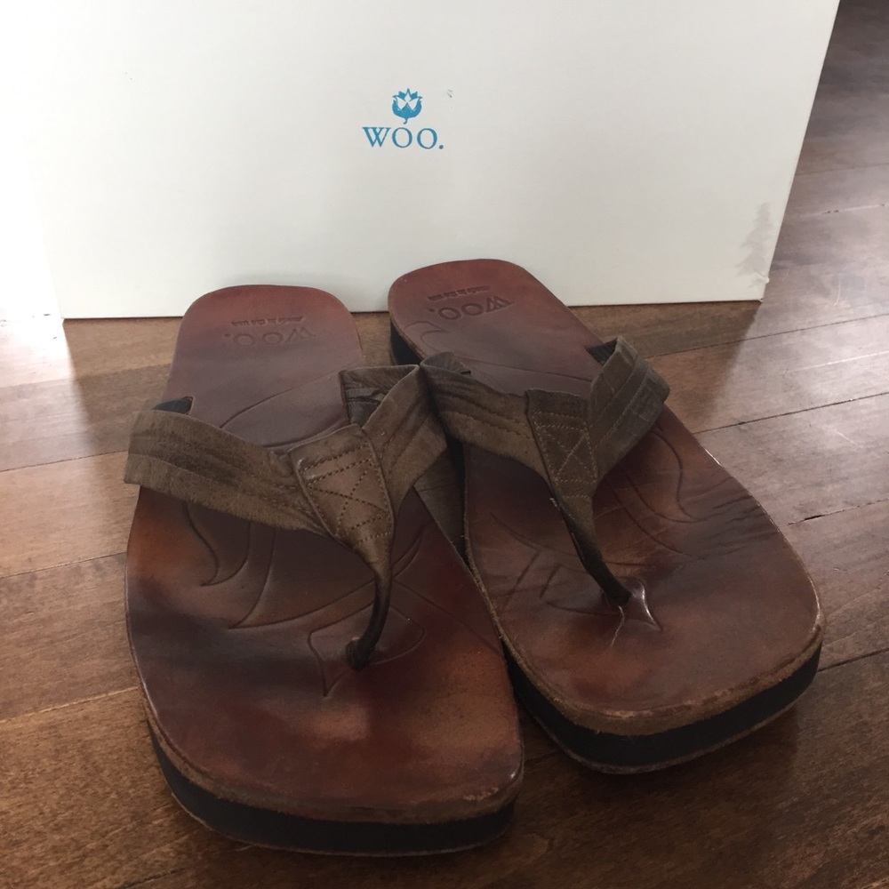 Woo brown sandals